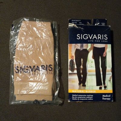 Sigvaris Specialty 503 Rubber Series 30-40 Open Toe Knee High Compression